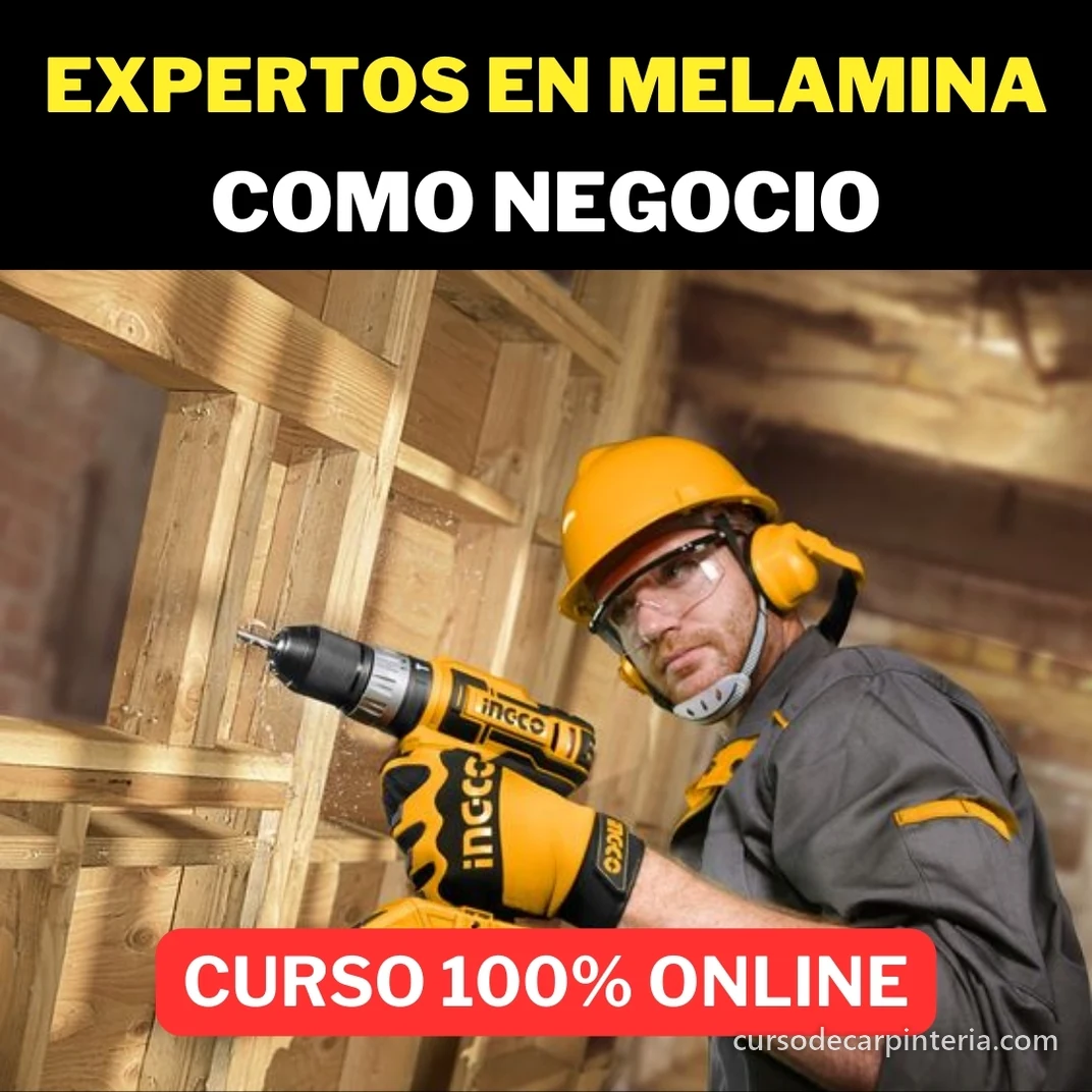 La melamina como negocio, curso 100% online